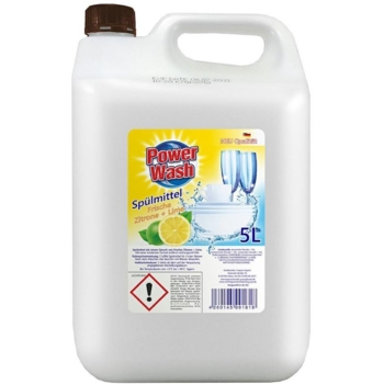 Средство для мытья посуды Power Wash Spulmittel Лимон, 5 л - Pampik
