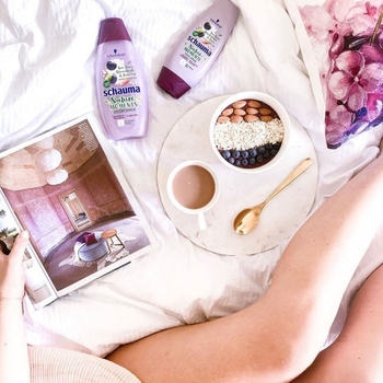 Шампунь Schauma Nature Moments Смузі Ягода Асаї, Мигдаль та Овес, для дуже сухого та виснаженого волосся, 400 мл - Pampik - 4