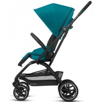 Прогулянкова коляска Cybex Eezy S Twist+ 2 BLK B River Blue Тurquoise (520001949) - Pampik - 2