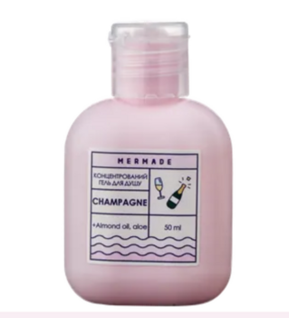 Концентрированный гель для душу Mermade Champagne, 50 мл (MRG0001) - Pampik