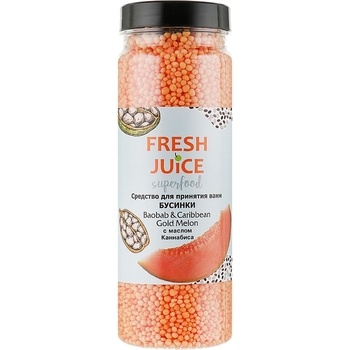Засіб для ванн Fresh Juice Superfood Baobab & Caribbean Gold Melon 450 г - Pampik
