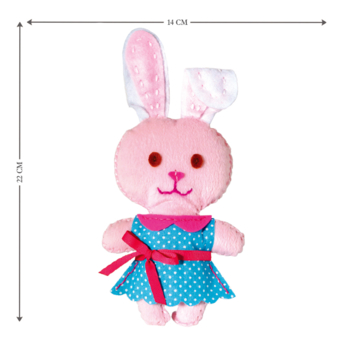 Набор для творчества Avenir Шитье куклы Зайчонок (CH1377) - Pampik - 3