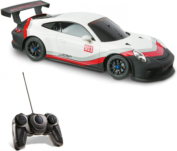 Автомодель на радіокеруванні Mondo Porsche 911 Gt3 Cup 2020 R/C 1:18 білий (63535) - Pampik - 2
