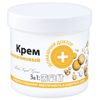 Крем для обличчя та тіла Домашний Доктор Колагеновий, 250 мл - Pampik