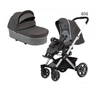 Універсальна коляска Hartan 2 в 1 VIP GTS Classy Tweet, антрацит (2326141404-1) - Pampik