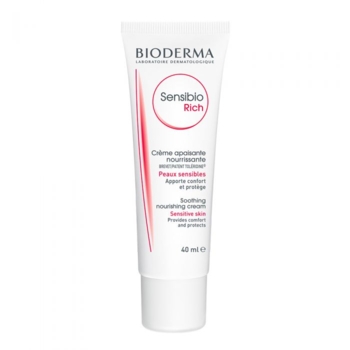 Крем для обличчя Bioderma Sensibio Насичений, 40 мл - Pampik