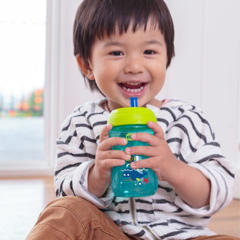 Поїльник-непроливайка Chicco Advanced Cup, 266 мл, синій (06941.20.03) - Pampik - 2