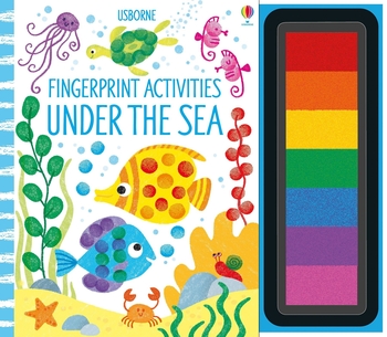 Fingerprint Activities Under the Sea - Fiona Watt, англ. язык (9781474953597) - Pampik