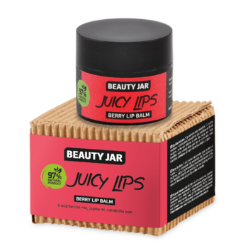 Ягідний бальзам для губ Beauty Jar Juicy Lips, 15 мл - Pampik
