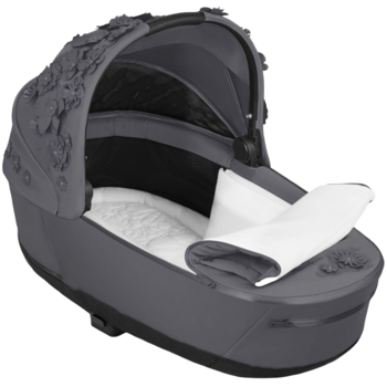 Люлька Cybex Priam Lux Simply flowers grey, сірий (522000941) - Pampik - 3
