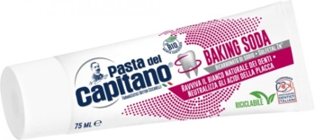 Зубна паста Pasta del Capitano Baking Soda Відбілююча, 75 мл - Pampik