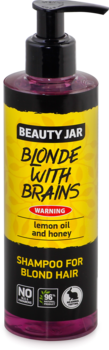 Шампунь Beauty Jar Blonde with brain, для блондинок, 250 мл - Pampik