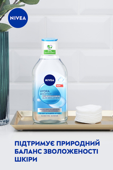 Мицеллярная вода Nivea Hydra Skin Effect 400 мл - Pampik - 4