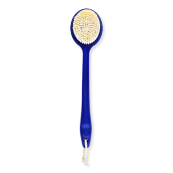 Щетка для тела Offtop, с ручкой, синий (855724) - Pampik