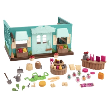 Ігровий набір Lil Woodzeez Продуктовий магазин (WZ6629Z) - Pampik