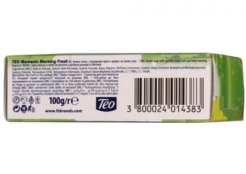 Mило тверде Тео Nourishing Oils Irresistible Fig, зелений, 100 г (28281) - Pampik - 2