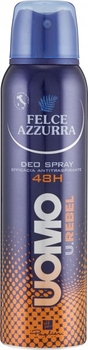 Дезодорант-спрей Felce Azzurra Rebel, 150 мл - Pampik