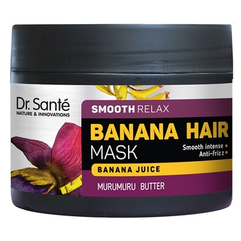 Маска для волосся Dr. Sante Banana Hair smooth relax, 300 мл - Pampik