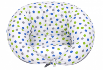 Набір аксесуарів для подушки Nuvita DreamWizard, білий (NV7101DOTS) - Pampik - 4