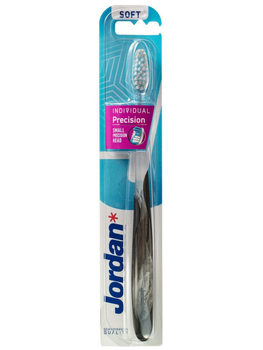 Дизайнерская зубная щетка Jordan Individual Reach, черный с дизайном - Pampik