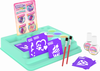 Великий набір для творчості Joker Glitterz tattoo зроби тату (32102) - Pampik - 2