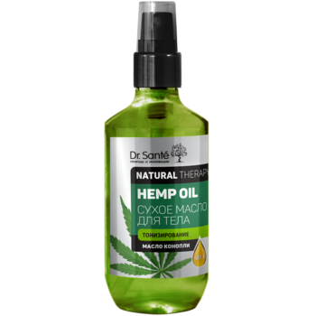 Суха олія для тіла Dr. Sante Natural Therapy Hemp Oil 150 мл - Pampik