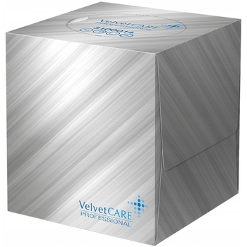Серветки Velvet Care Comfort Сube, тришарові, 60 шт. (3100014) - Pampik