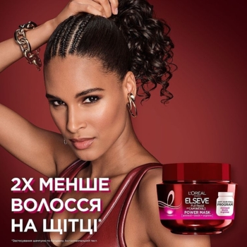 Маска L'Oreal Paris Elseve Full Resist Arginine + Aminexil для слабкого, схильного до випадіння волосся, 300 мл - Pampik - 5