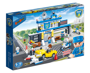 Конструктор BanBao Полиция Полицейский отдел 2, 938 элементов (7001) - Pampik