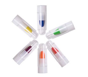 Олівці для гриму обличчя і тіла ZiBi Kids Позитив неон 6 кольорів (ZB.6571) - Pampik - 2