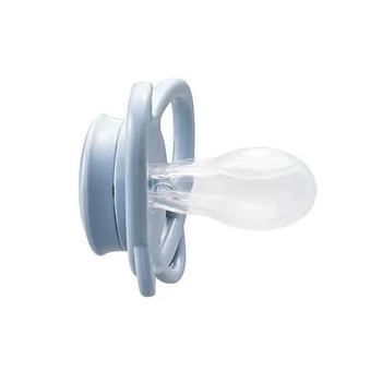 Пустышка Nip Моя бабочка, силиконовая, 5-18 мес., 2 шт., бежевый с серым (38600-51) - Pampik - 2