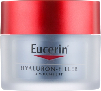 Нічний крем Eucerin Hyaluron Filler Volume Lift, для відновлення контуру обличчя, 50 мл - Pampik