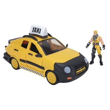 Игровой набор Jazwares Fortnite Joy Ride Vehicle Taxi Cab, автомобиль и фигурка (FNT0817) - Pampik - 5