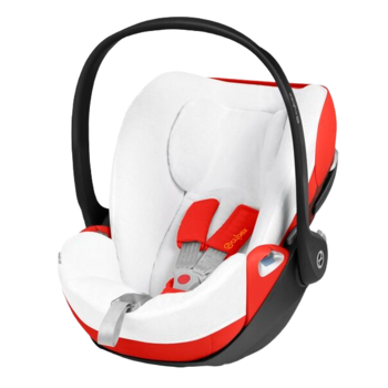 Літній чохол для автокрісла Cybex Cloud Z White, білий (521002043) - Pampik