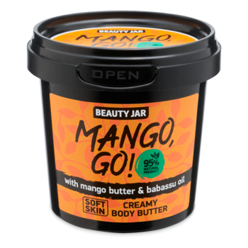 Крем для тіла Beauty Jar Mango, Go!, 135 г - Pampik