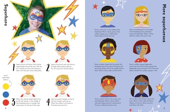 Book of Face Painting - Abigail Wheatley, англ. язык (9781474986465) - Pampik - 2