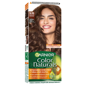 Краска для волос Garnier Color Naturals тон 5.15 шоколад, 110 мл - Pampik