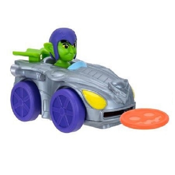 Машинка Spidey Little Vehicle Disc Dashers Green Goblin W1 Гоблин, 12 см (SNF0011) - Pampik