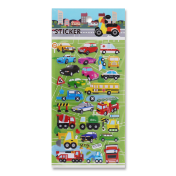 Набор наклеек Offtop Городской транспорт (833661) - Pampik