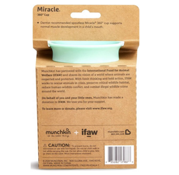 Чашка-непроливайка Munchkin Miracle 360 WildLove Коала, 266 мл, м'ятний (051834) - Pampik - 5