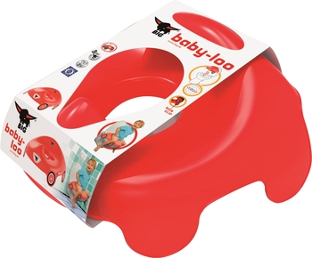 Накладка на унитаз Big, красный (56806) - Pampik - 3