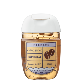 Антисептик для рук Mermade Espresso, 29 мл (MR0010) - Pampik