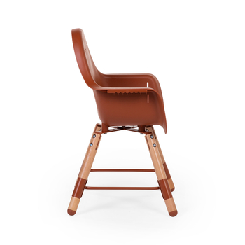 Стульчик для кормления Childhome Evolu 2 с бампером, коричневый (CHEVOCHRU) - Pampik - 7