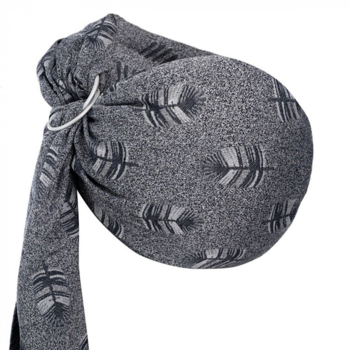 Слiнг з кiльцем Zaffiro Hug Me Bamboo Feather (8000025) - Pampik