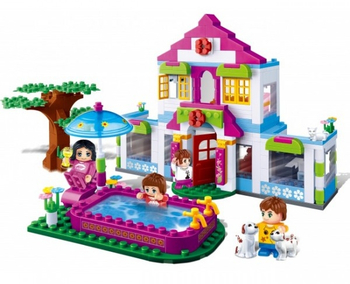 Конструктор BanBao Модне місто Вілла, 405 елементів (6109) - Pampik