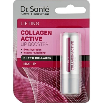 Бустер для губ Dr. Sante Collagen Active Lifting, 3,6 г - Pampik