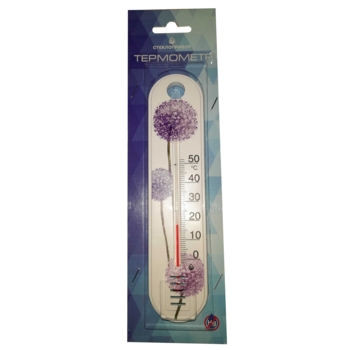 Термометр Стеклоприбор Сувенир П-1 Аллиум фиолетовый (300185) - Pampik