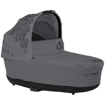 Люлька Cybex Priam Lux Simply flowers grey, сірий (522000941) - Pampik