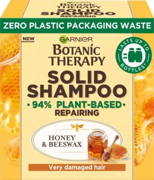 Твердий шампунь Garnier Botanic Therapy Мед, для дуже пошкодженого волосся, 60 г - Pampik