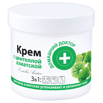 Крем для лица и тела Домашний Доктор с центеллой азиатской, 250 мл - Pampik